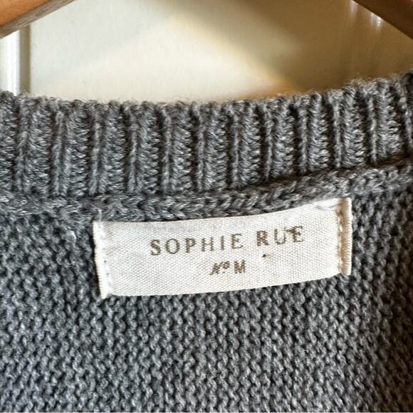 Sophie‎ Rue women’s sweater poncho medium - Picture 3 of 7